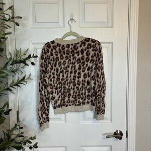 Leopard Print Women's Sweater